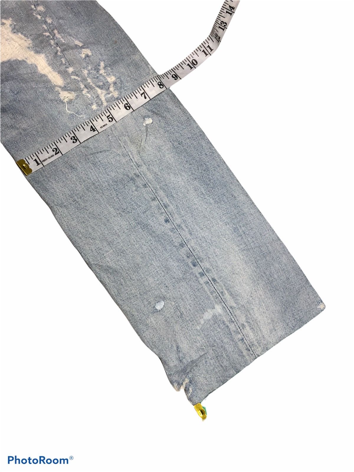 Japanese Brand Distressed Twist RNA INC Trashed Denim Size US 30 / EU 46 - 12 Thumbnail