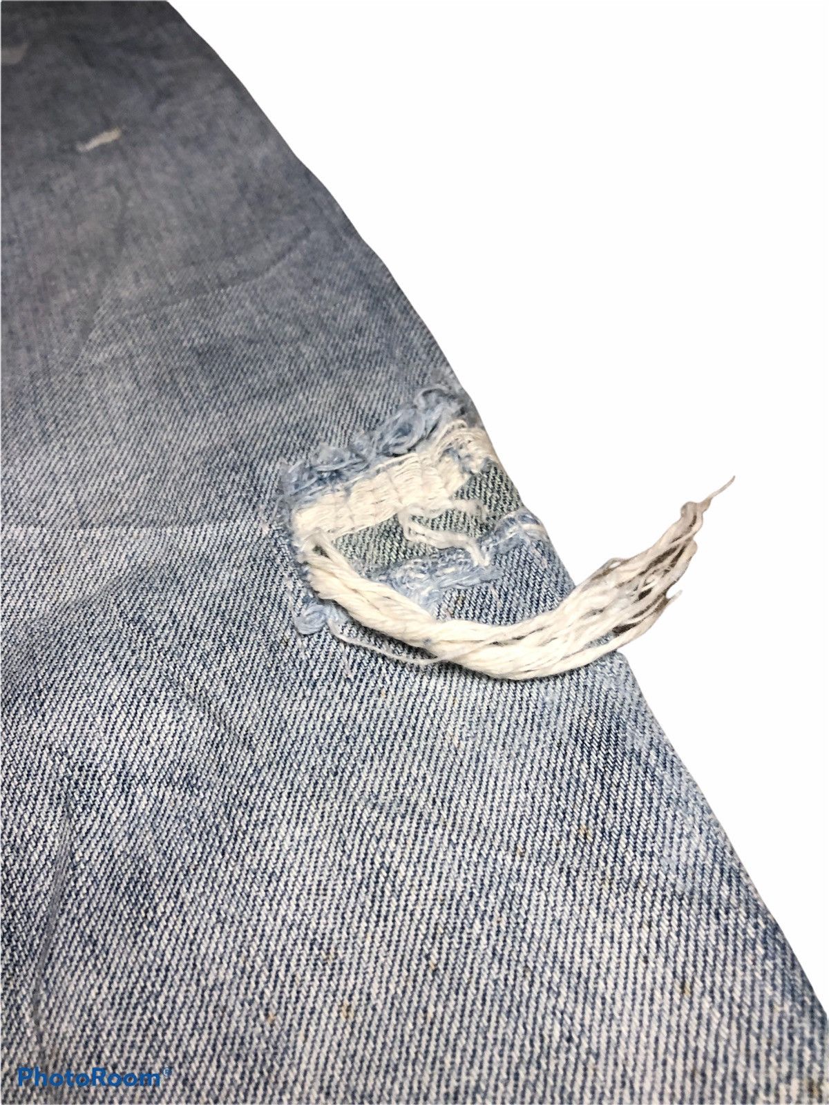 Japanese Brand Distressed Twist RNA INC Trashed Denim Size US 30 / EU 46 - 7 Thumbnail