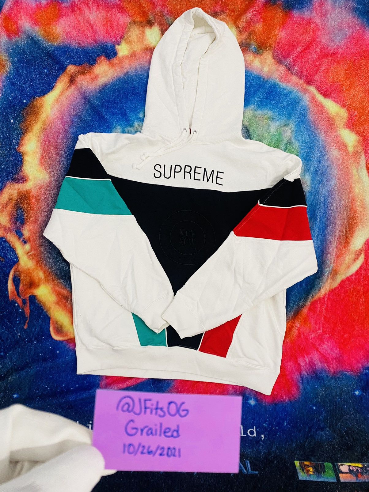 Supreme Milan Hooded wilderness Sweatshirt White