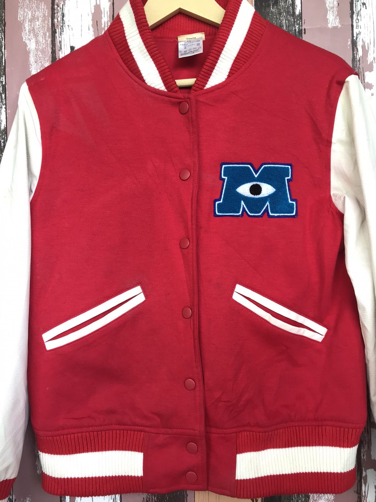 Monsters university/ varsity jacket/ vintage