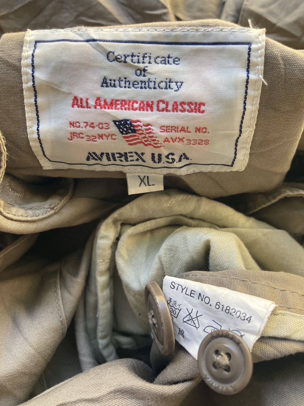 Avirex Avirex USA Parka Jacket Size US XL / EU 56 / 4 - 7 Thumbnail