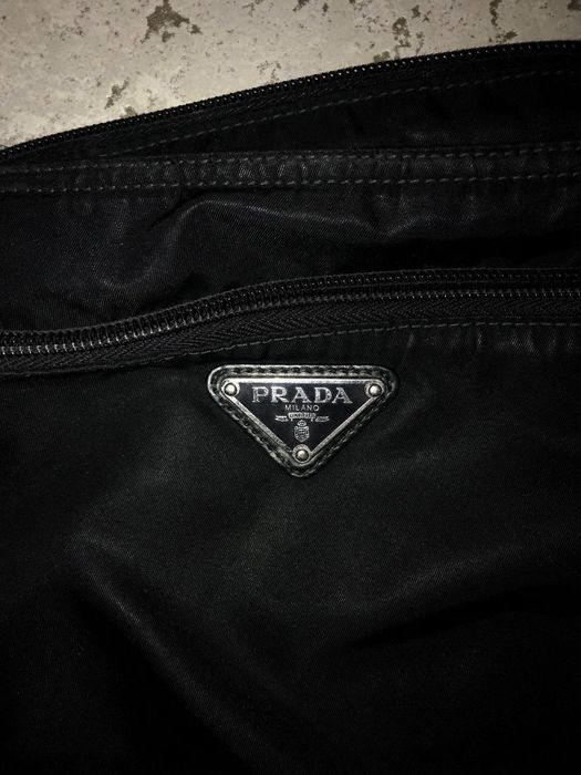 Prada Prada nylon messenger bag | Grailed