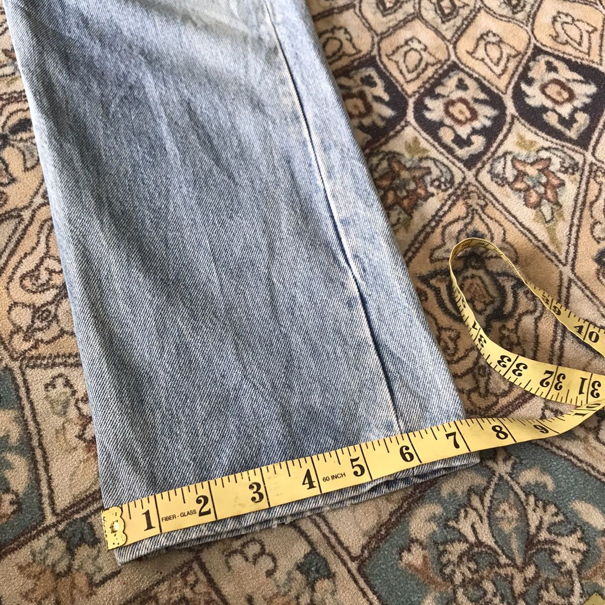 Levi's Vintage 80s Levis 501 Denim Jeans Sunfaded Size US 28 / EU 44 - 22 Thumbnail