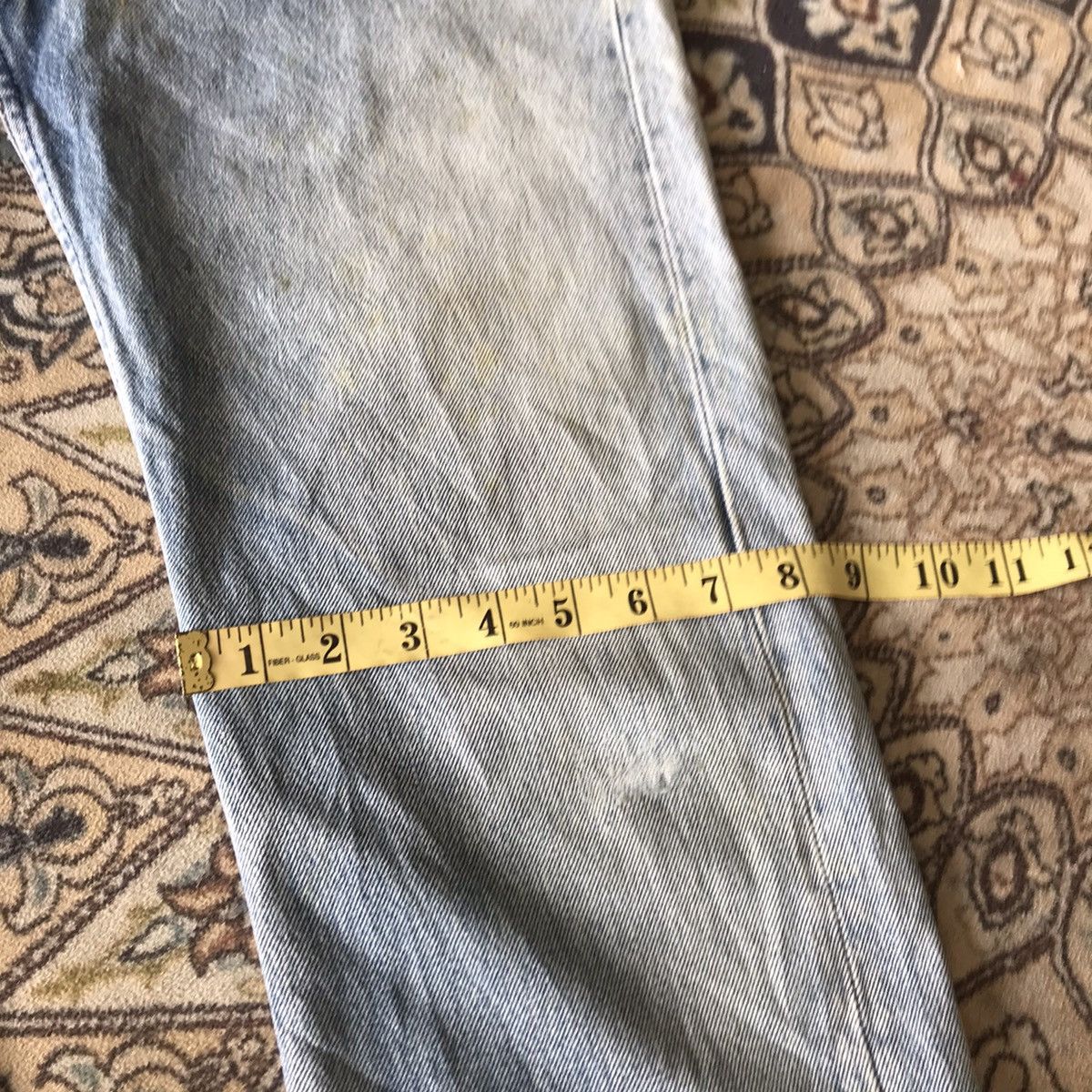 Levi's Vintage 80s Levis 501 Denim Jeans Sunfaded Size US 28 / EU 44 - 21 Thumbnail