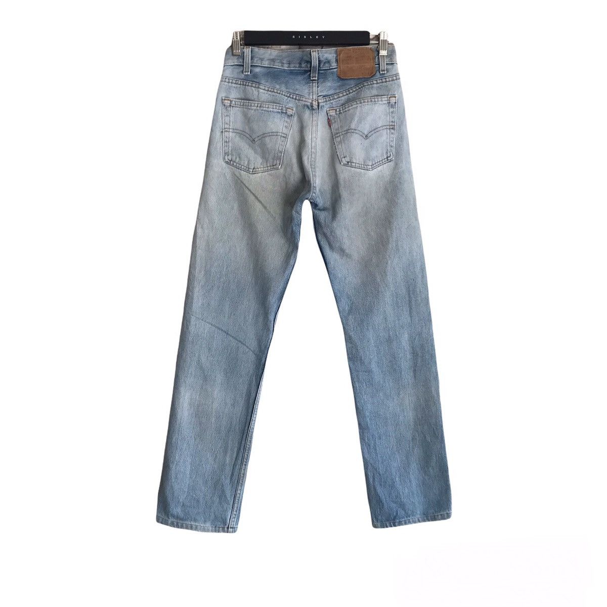 Levi's Vintage 80s Levis 501 Denim Jeans Sunfaded Size US 28 / EU 44 - 2 Thumbnail