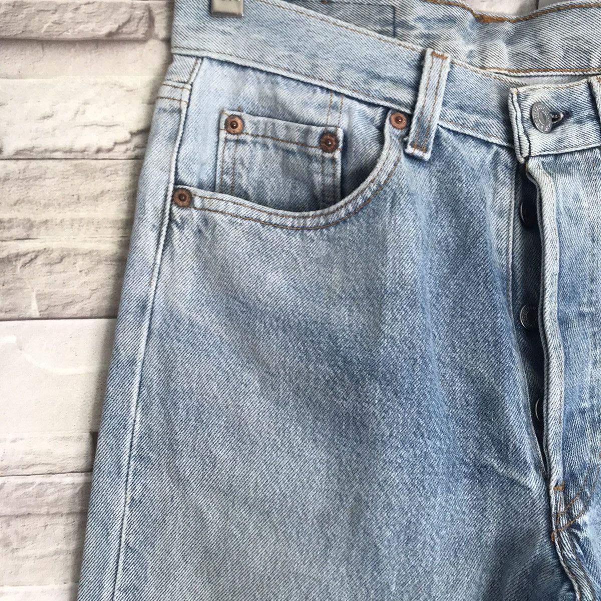 Levi's Vintage 80s Levis 501 Denim Jeans Sunfaded Size US 28 / EU 44 - 5 Thumbnail
