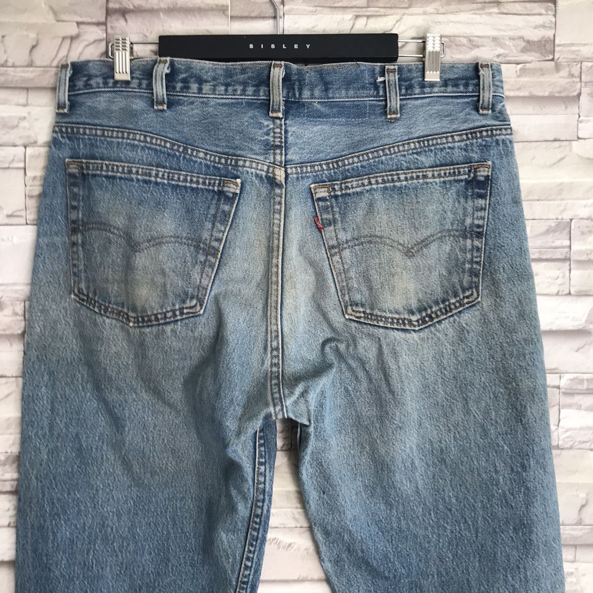 Levi's Vintage 80s Levis 501 Dirty Faded Jeans Made in USA Size US 38 / EU 54 - 8 Thumbnail