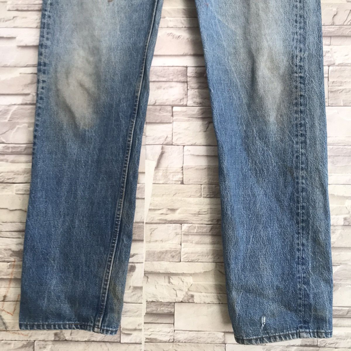 Levi's Vintage 80s Levis 501 Dirty Faded Jeans Made in USA Size US 38 / EU 54 - 6 Thumbnail