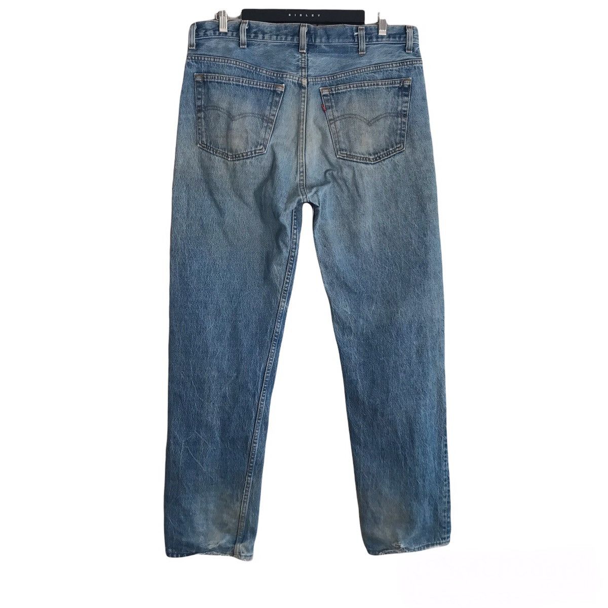 Levi's Vintage 80s Levis 501 Dirty Faded Jeans Made in USA Size US 38 / EU 54 - 2 Thumbnail