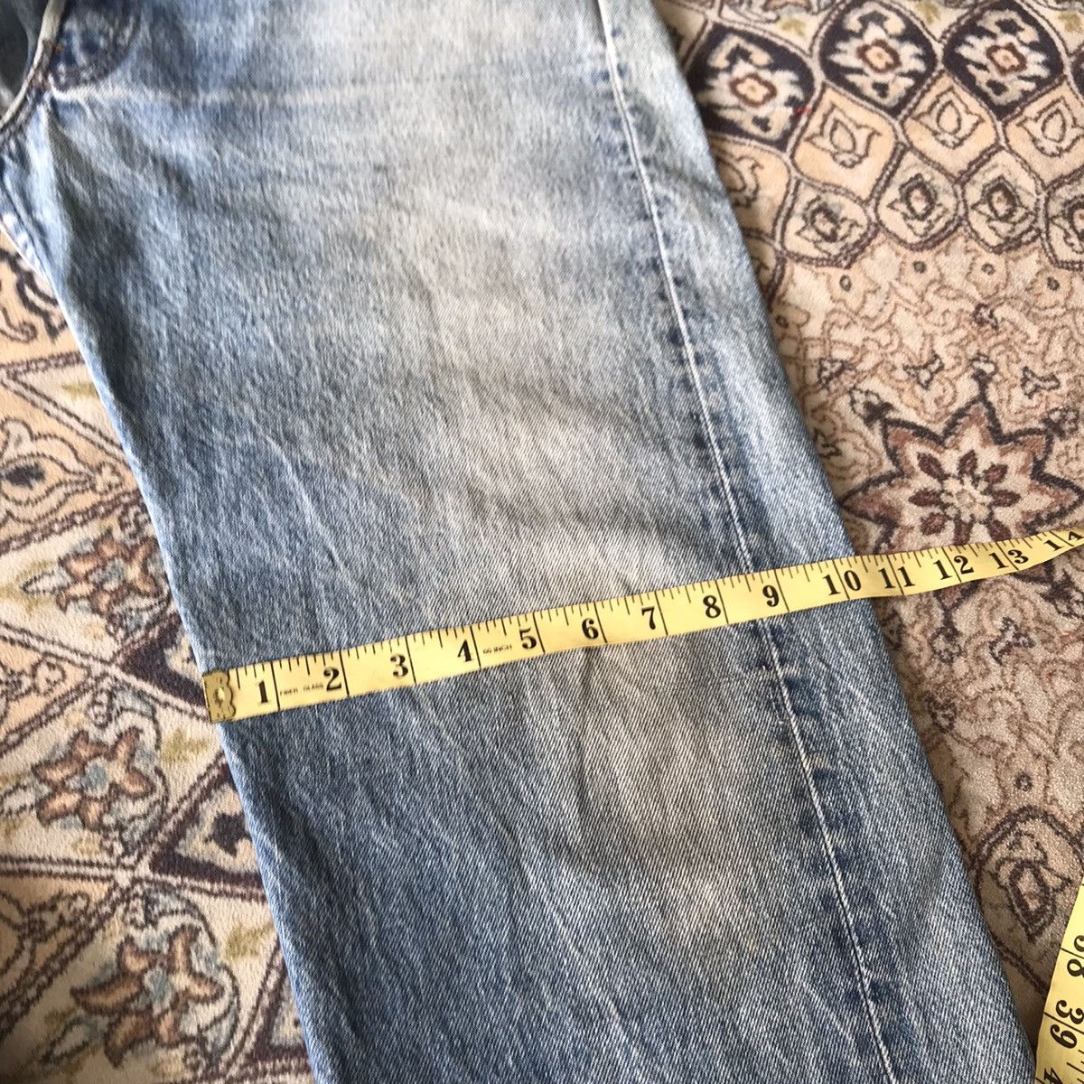 Levi's Vintage 80s Levis 501 Dirty Faded Jeans Made in USA Size US 38 / EU 54 - 17 Thumbnail