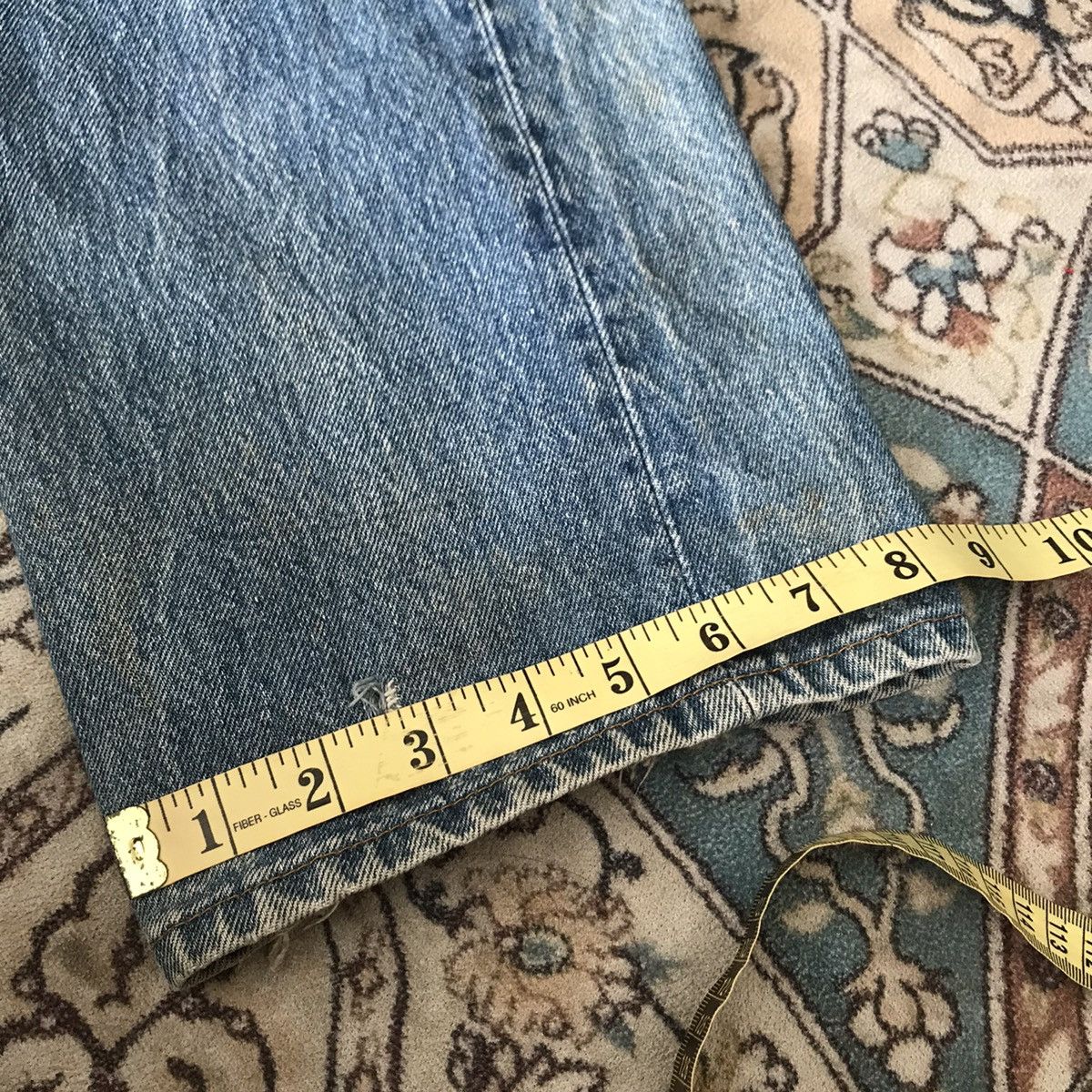 Levi's Vintage 80s Levis 501 Dirty Faded Jeans Made in USA Size US 38 / EU 54 - 18 Thumbnail