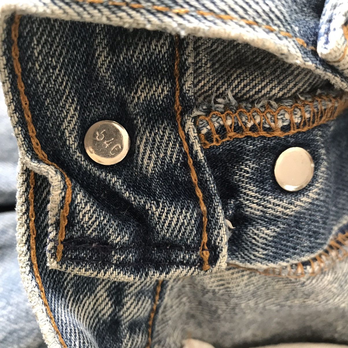 Levi's Vintage 80s Levis 501 Dirty Faded Jeans Made in USA Size US 38 / EU 54 - 12 Thumbnail