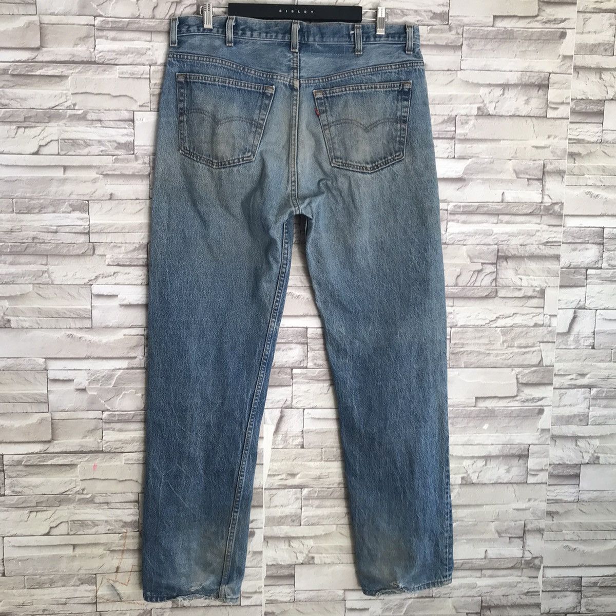 Levi's Vintage 80s Levis 501 Dirty Faded Jeans Made in USA Size US 38 / EU 54 - 7 Thumbnail