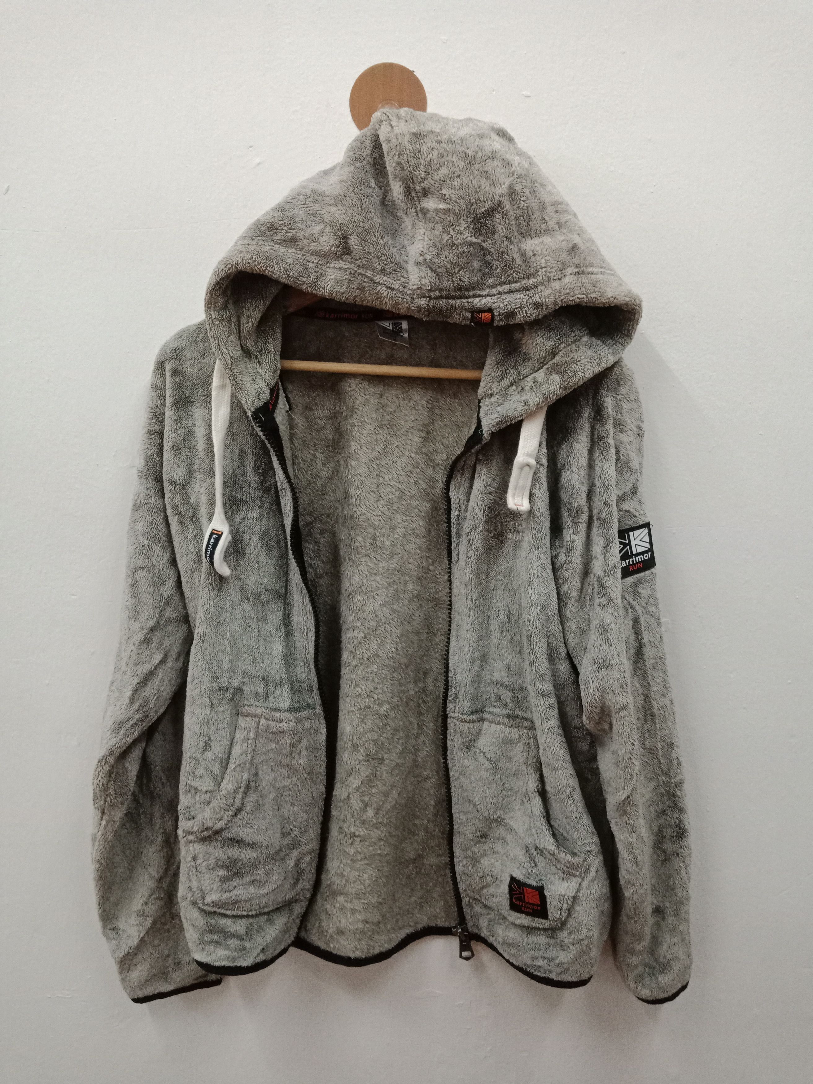Japanese Brand Karrimor Run Gray Fleece Size US M / EU 48-50 / 2 - 2 Thumbnail