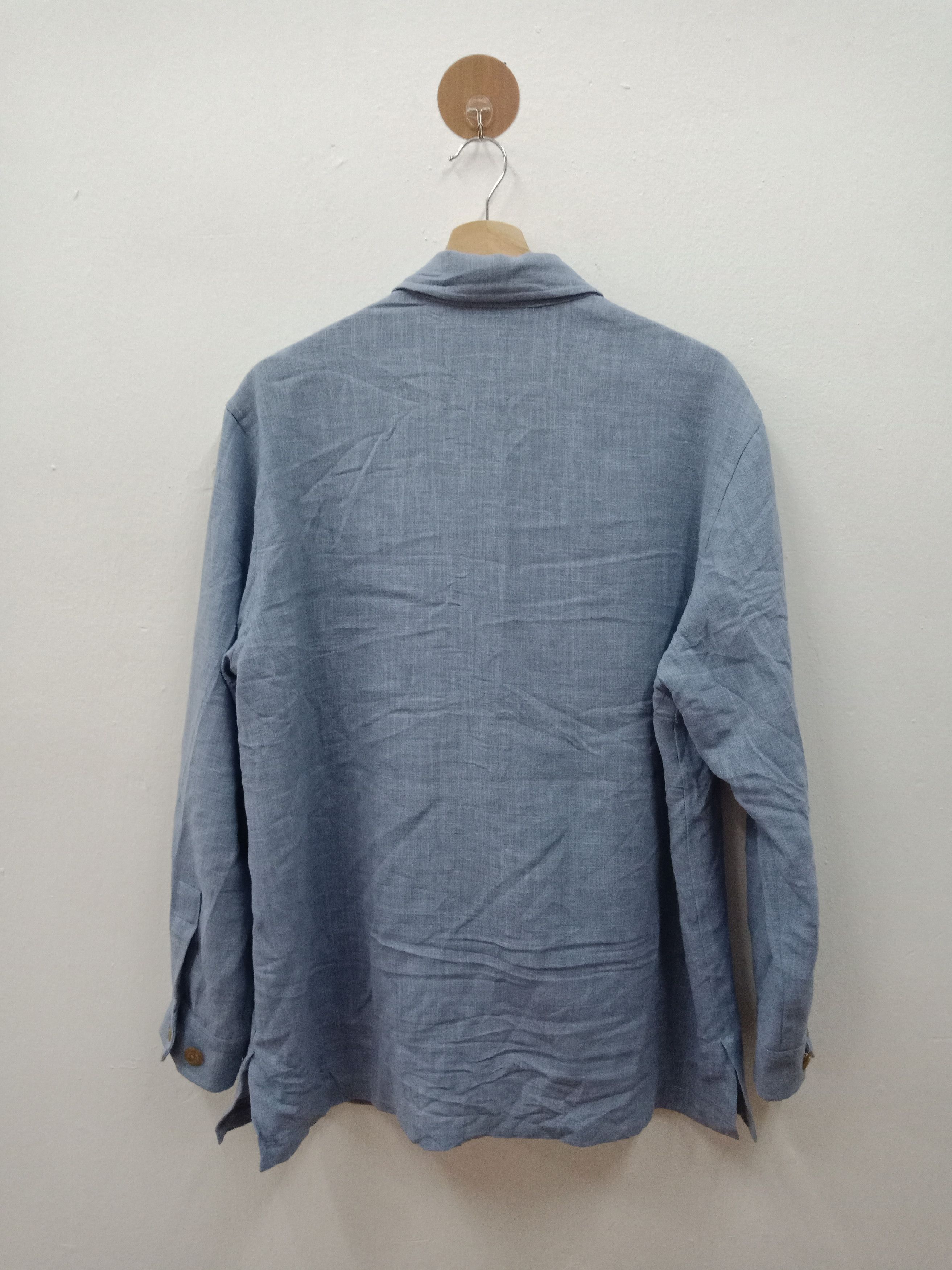 Burberry Burberry London Novacheck Blue Navy Size US L / EU 52-54 / 3 - 2 Thumbnail