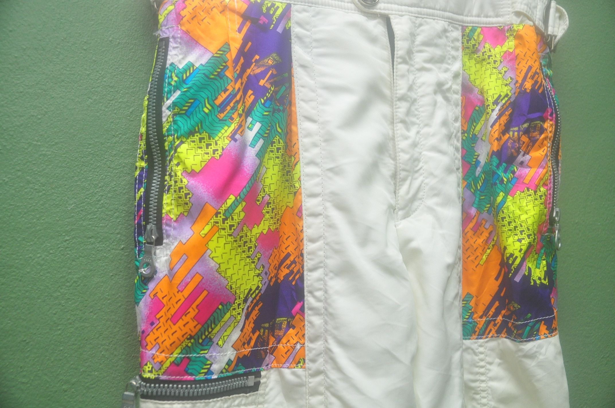 Japanese Brand × Vintage Competition Ski Pant Multicolour Travis Scott Style Fashion Size US 32 / EU 48 - 7 Thumbnail