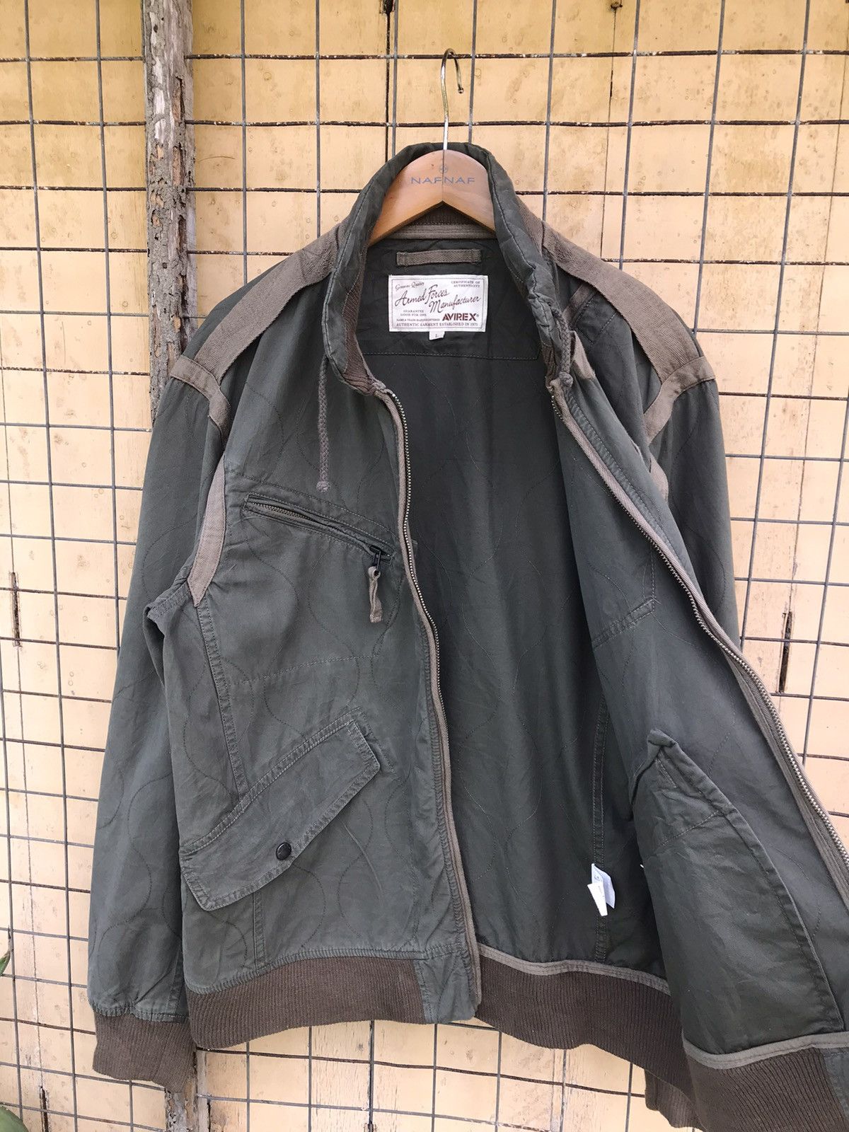 Avirex × Vintage AVIREX JACKET FULL ZIPPER Size US L / EU 52-54 / 3 - 5 Thumbnail