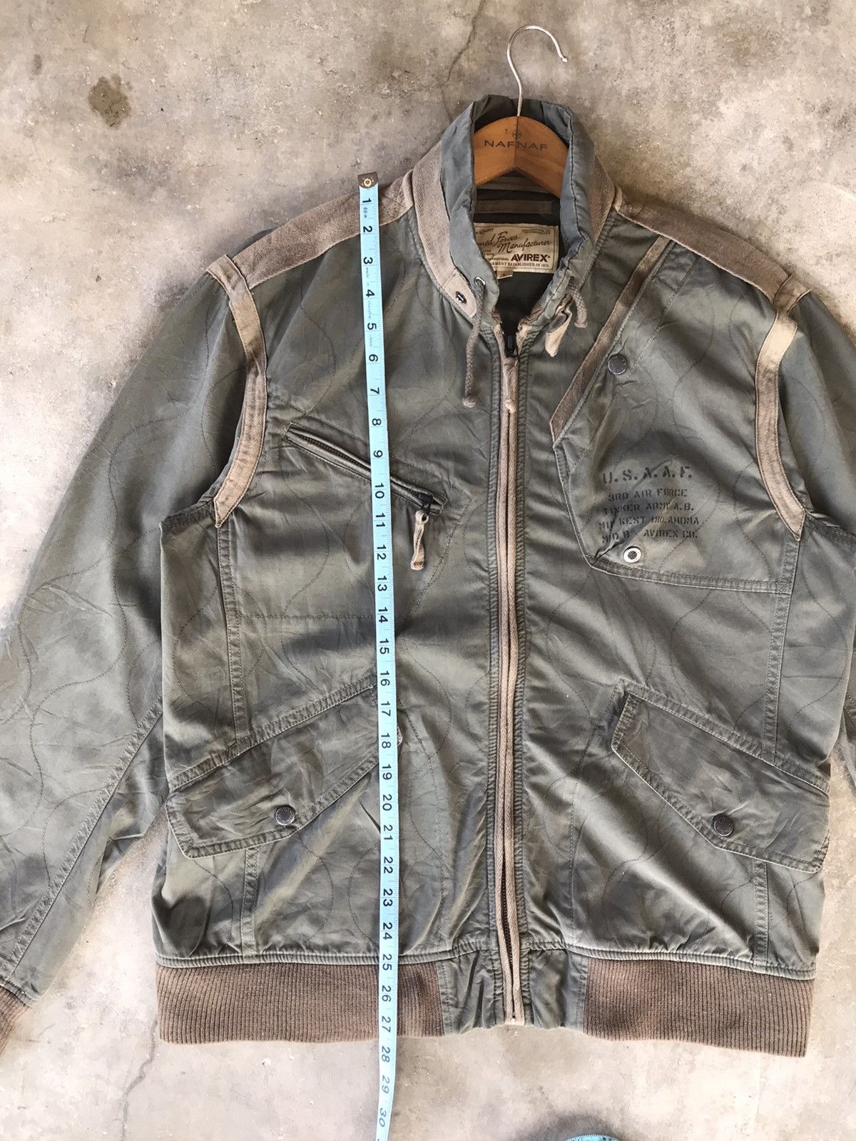 Avirex × Vintage AVIREX JACKET FULL ZIPPER Size US L / EU 52-54 / 3 - 10 Thumbnail