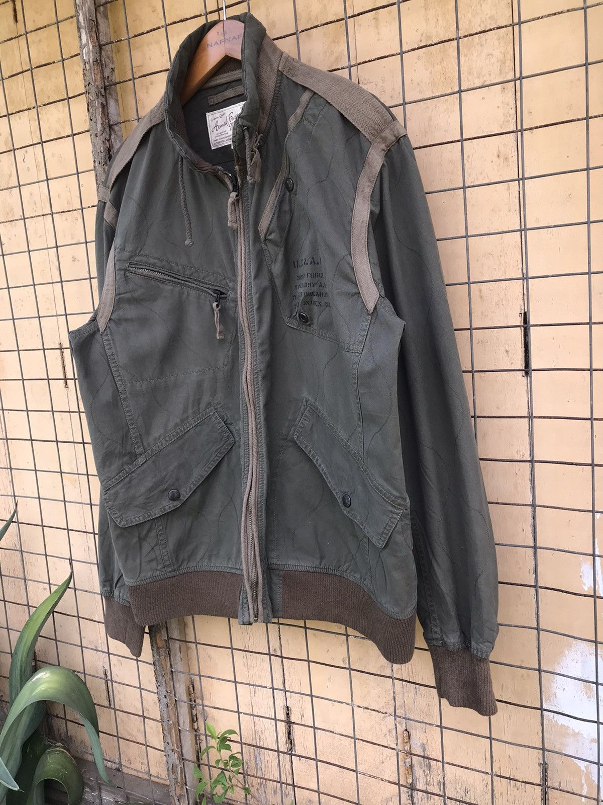 Avirex × Vintage AVIREX JACKET FULL ZIPPER Size US L / EU 52-54 / 3 - 2 Thumbnail