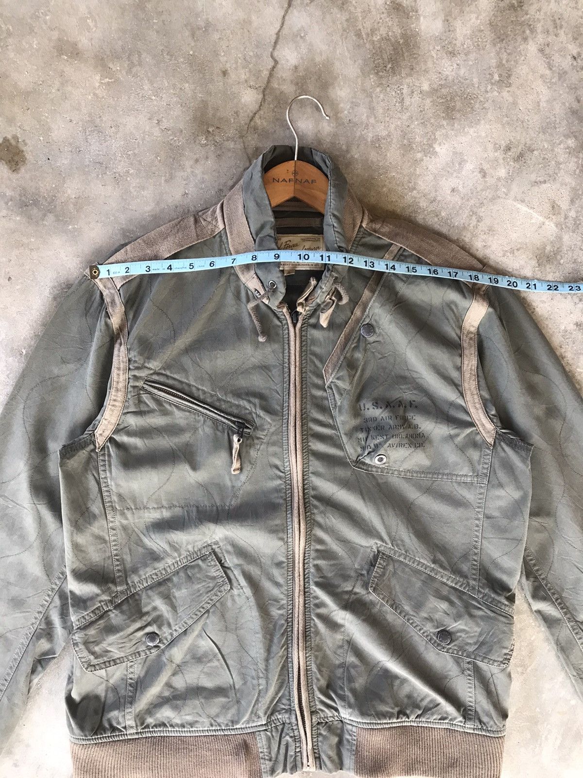 Avirex × Vintage AVIREX JACKET FULL ZIPPER Size US L / EU 52-54 / 3 - 11 Thumbnail