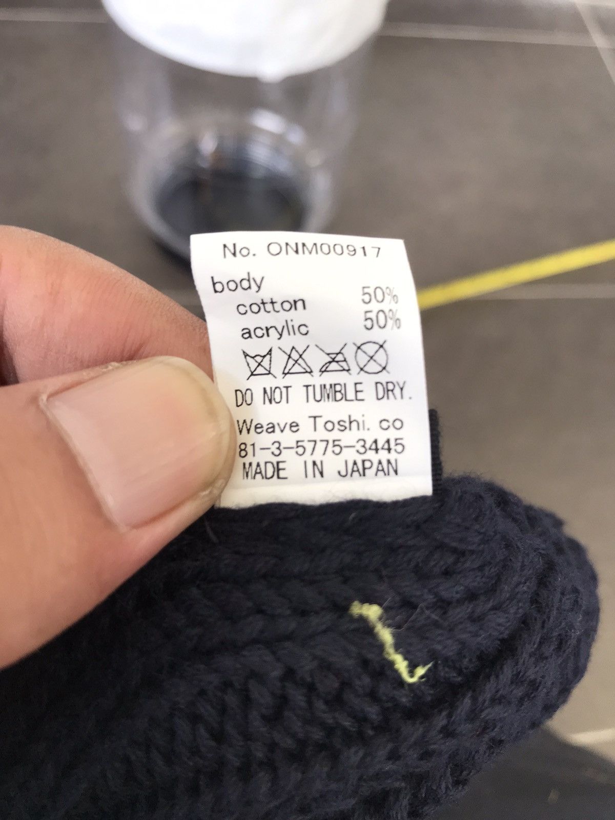 CA4LA × Japanese Brand CA4LA Japan Dark Navy Snow Cap/Beanie Size ONE SIZE - 7 Thumbnail