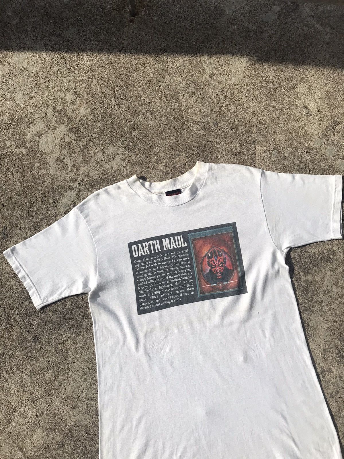 Star Wars VINTAGE DARTH MAUL STAR WARS EPISODE 1 MOVIE TSHIRT Size US M / EU 48-50 / 2 - 4 Thumbnail