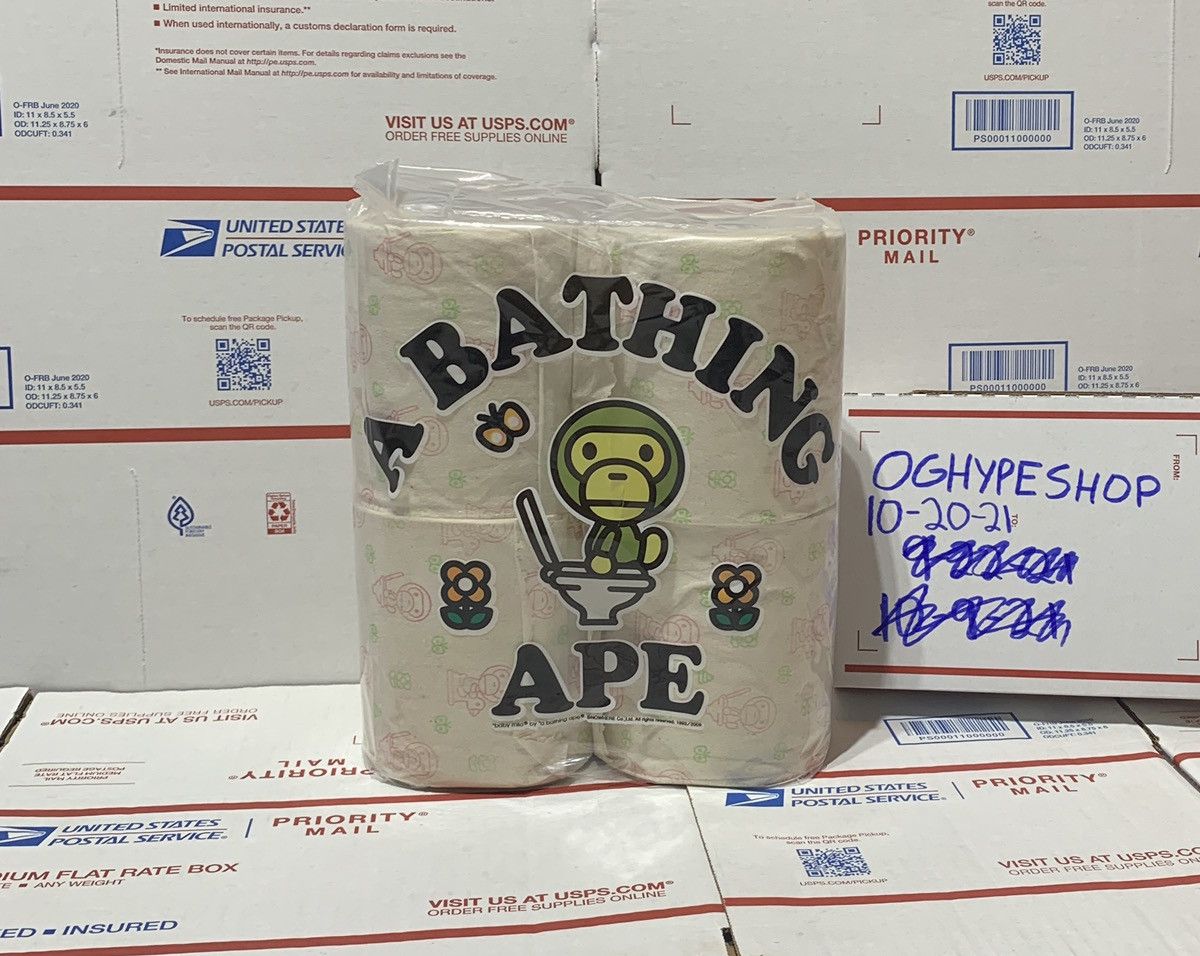 Bape OG Bape Milo Toilet paper | Grailed