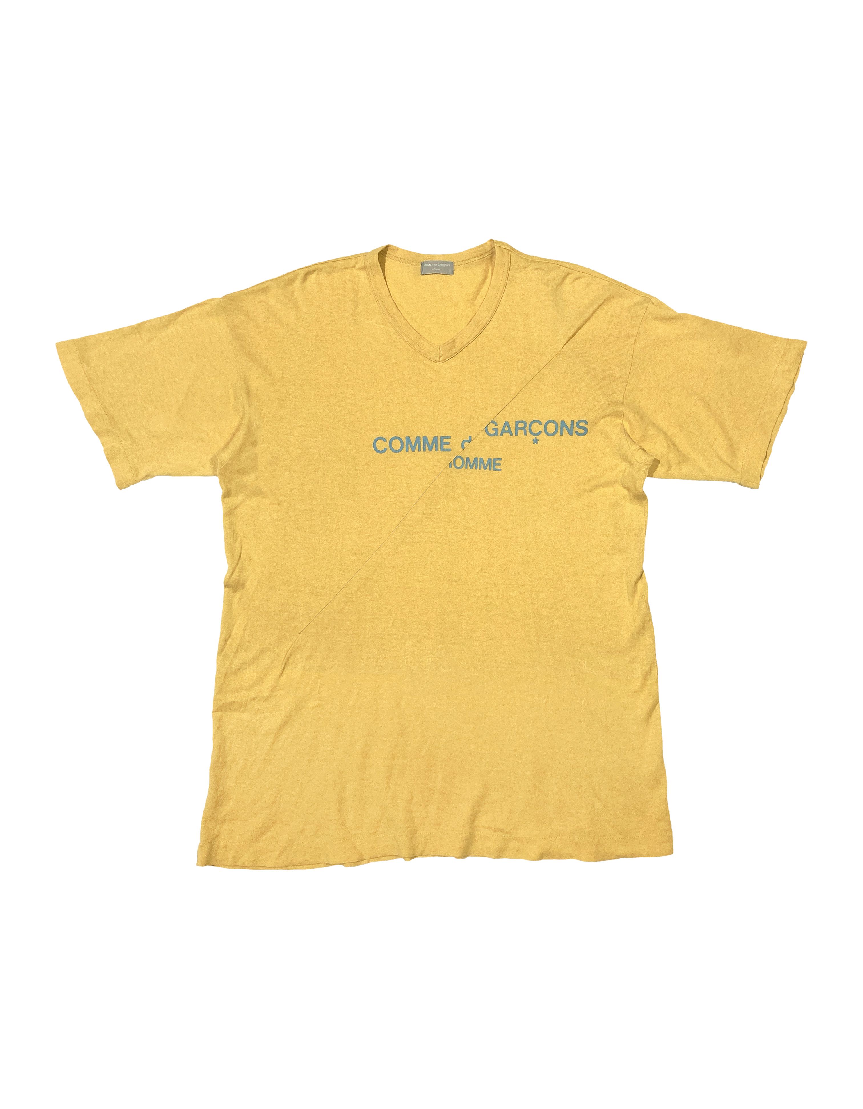 Comme Des Garcons Split Logo Long Sleeve | Grailed