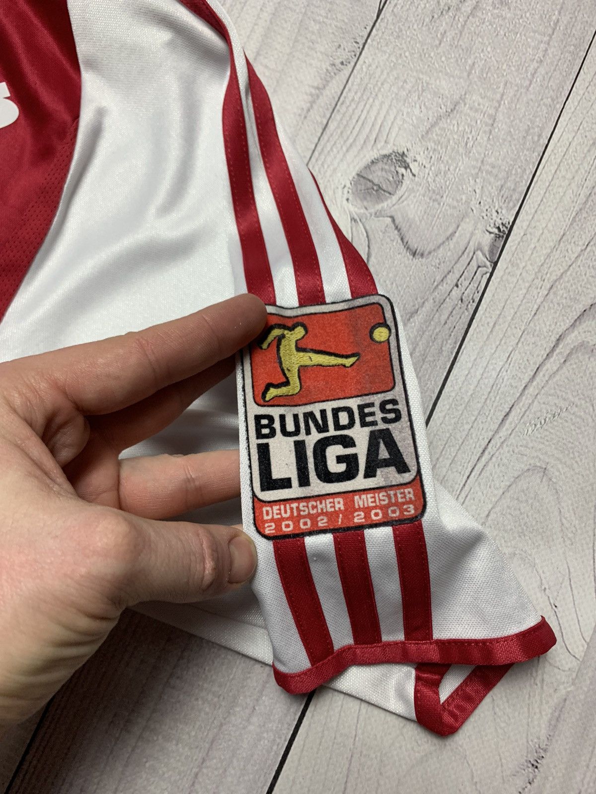 Vintage Vintage jersey adidas Bayern Munich Ballack 13 Size US S / EU 44-46 / 1 - 4 Thumbnail