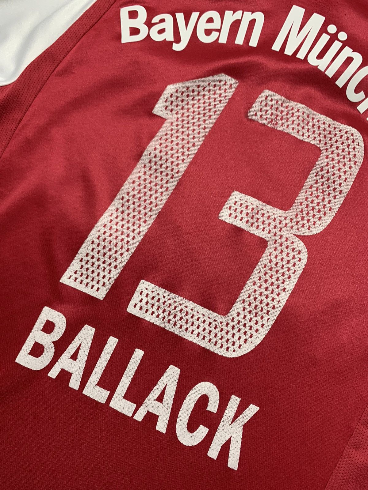 Vintage Vintage jersey adidas Bayern Munich Ballack 13 Size US S / EU 44-46 / 1 - 9 Thumbnail