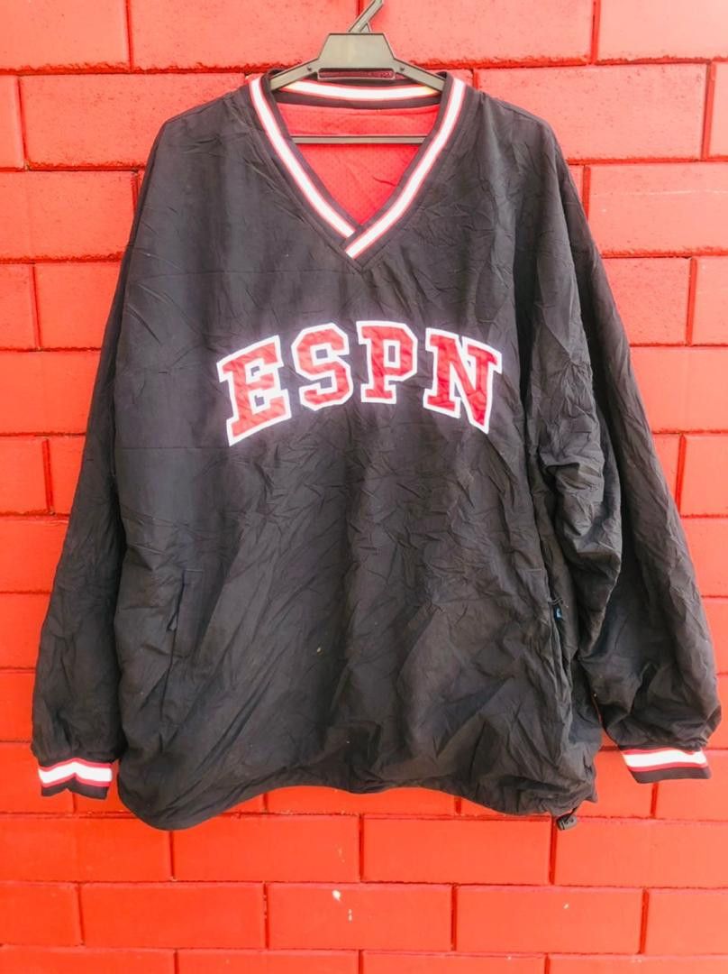Japanese Brand Vintage ESPN Sportwear Fashion Style Windbreaker Size US XL / EU 56 / 4 - 1 Thumbnail