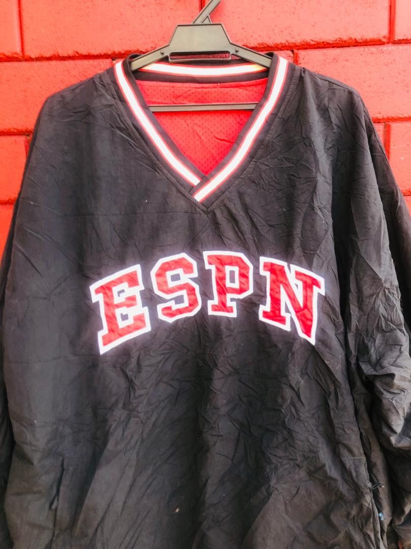 Japanese Brand Vintage ESPN Sportwear Fashion Style Windbreaker Size US XL / EU 56 / 4 - 3 Thumbnail