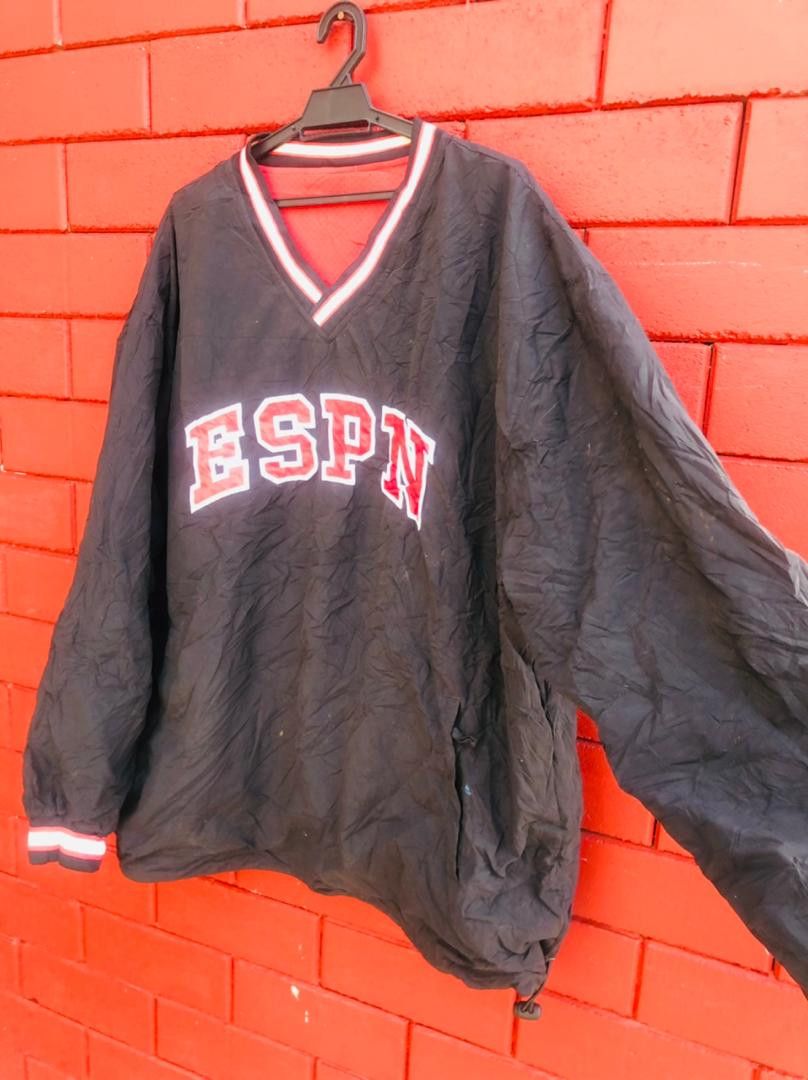 Japanese Brand Vintage ESPN Sportwear Fashion Style Windbreaker Size US XL / EU 56 / 4 - 5 Thumbnail