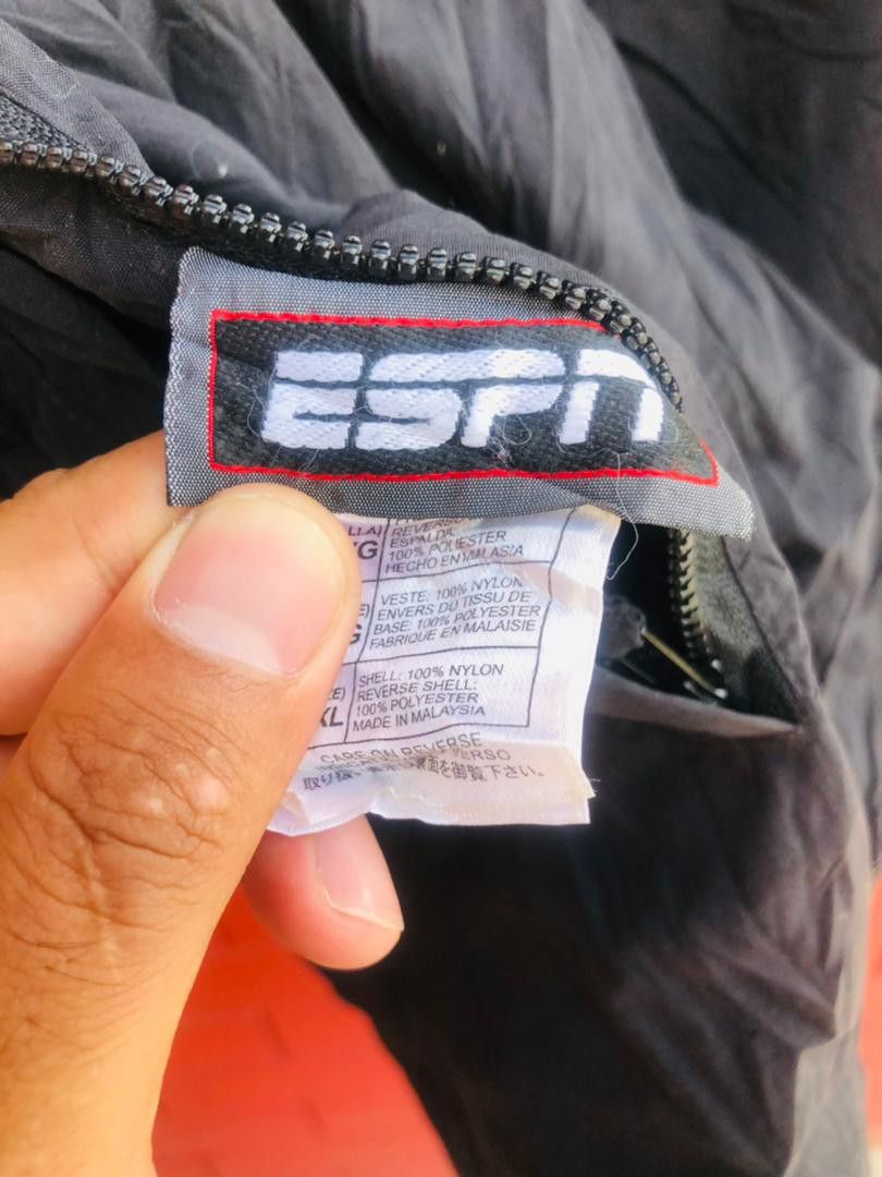 Japanese Brand Vintage ESPN Sportwear Fashion Style Windbreaker Size US XL / EU 56 / 4 - 6 Thumbnail
