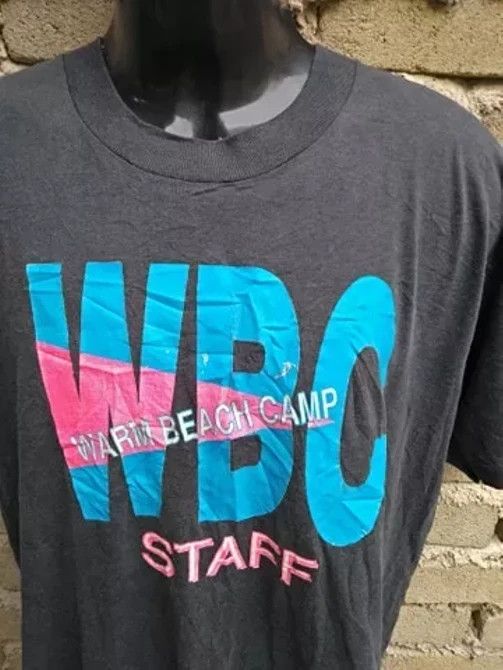 Rap Tees 💥 OFFER ! Vtg 90s Warm Beach Camp Tee Size US XL / EU 56 / 4 - 3 Thumbnail