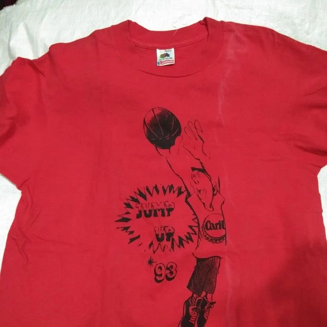 Clearance Price! Vtg 93 Jump Up University Basketball