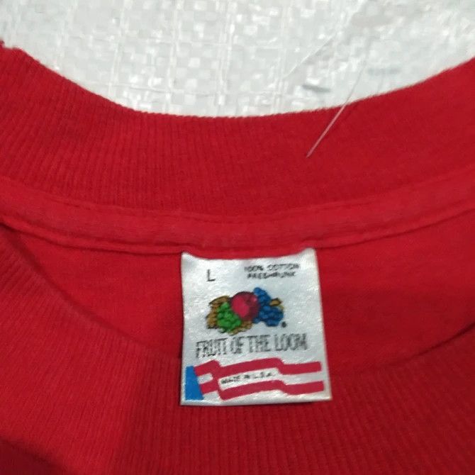 Fruit Of The Loom × Vintage Clearance Price! Vtg 93 Jump Up University Basketball Size US L / EU 52-54 / 3 - 5 Thumbnail