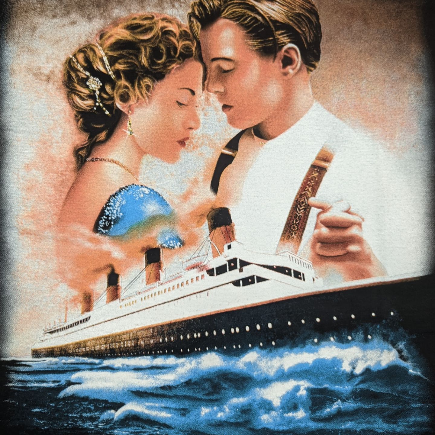 Anime × Vintage 1998 James Cameron Titanic Leonardo DiCaprio Size US XL / EU 56 / 4 - 4 Thumbnail