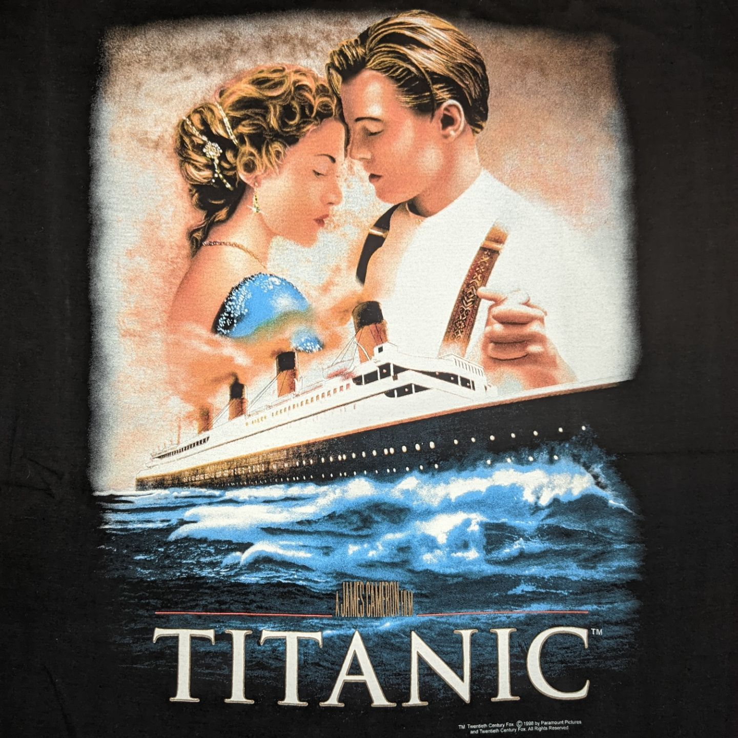 Anime × Vintage 1998 James Cameron Titanic Leonardo DiCaprio Size US XL / EU 56 / 4 - 8 Thumbnail