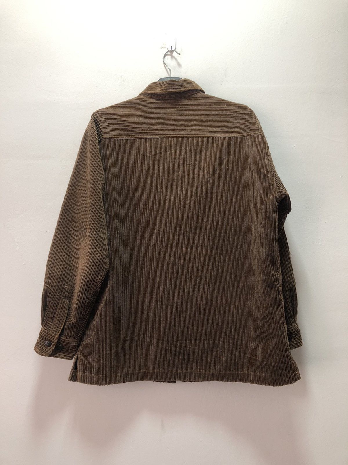 Vintage Vintage LUCKY STRIKE Jacket Corduroy Zip Shirt Size US L / EU 52-54 / 3 - 5 Thumbnail