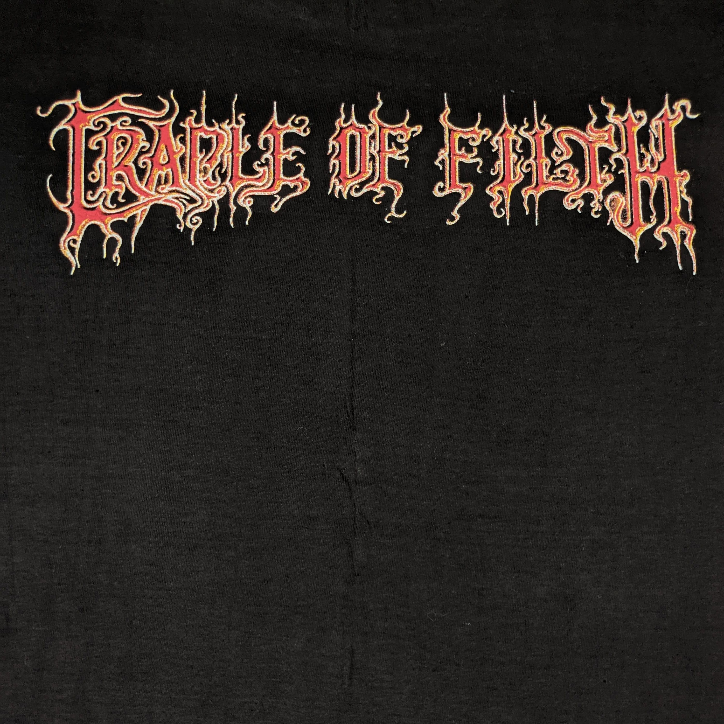 Band Tees × Vintage 90's Cradle of Filth Dani Filth Bootleg Size US XXL / EU 58 / 5 - 6 Thumbnail
