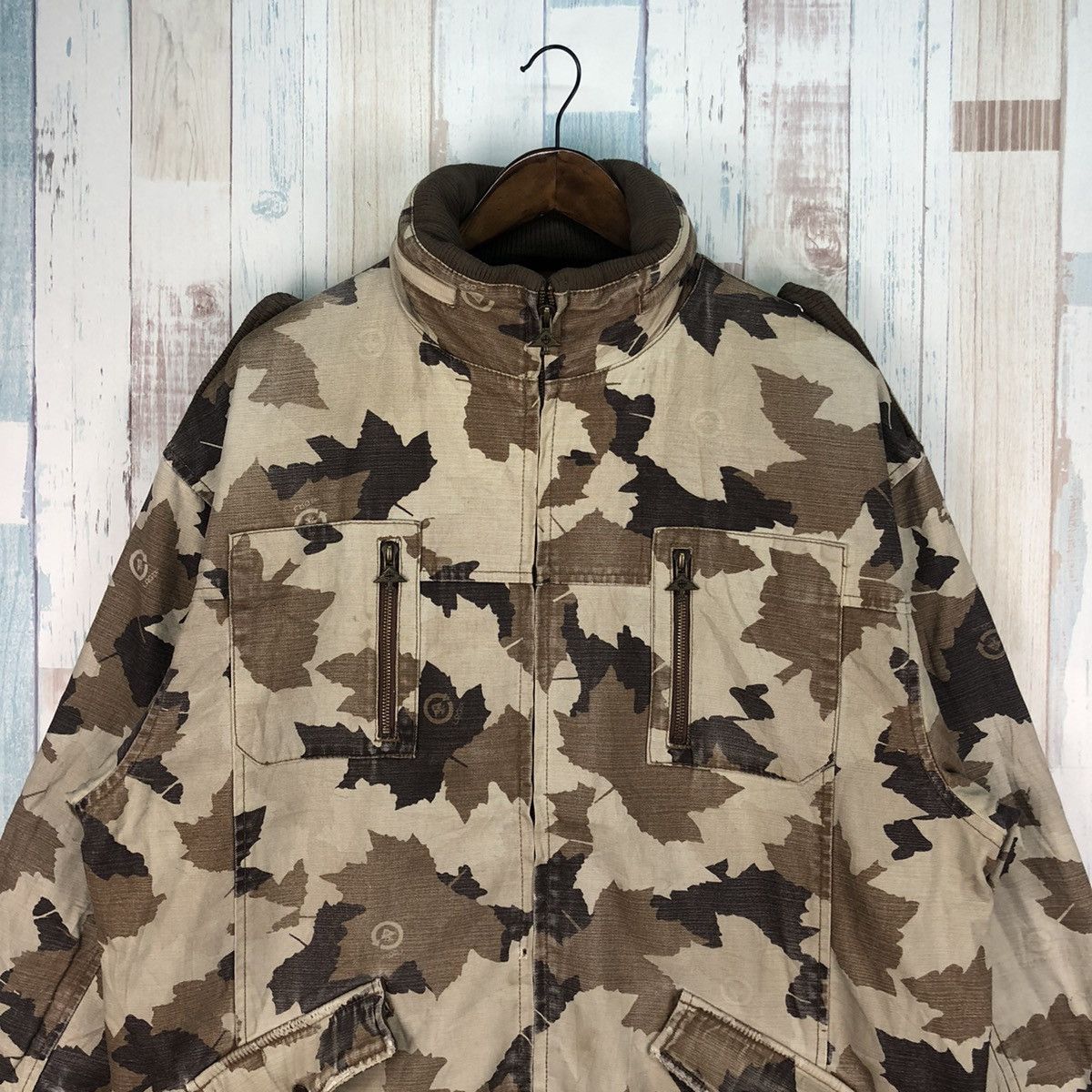 Vintage Vintage Roots and Equipment Camouflage Jacket Size US XXL / EU 58 / 5 - 3 Thumbnail
