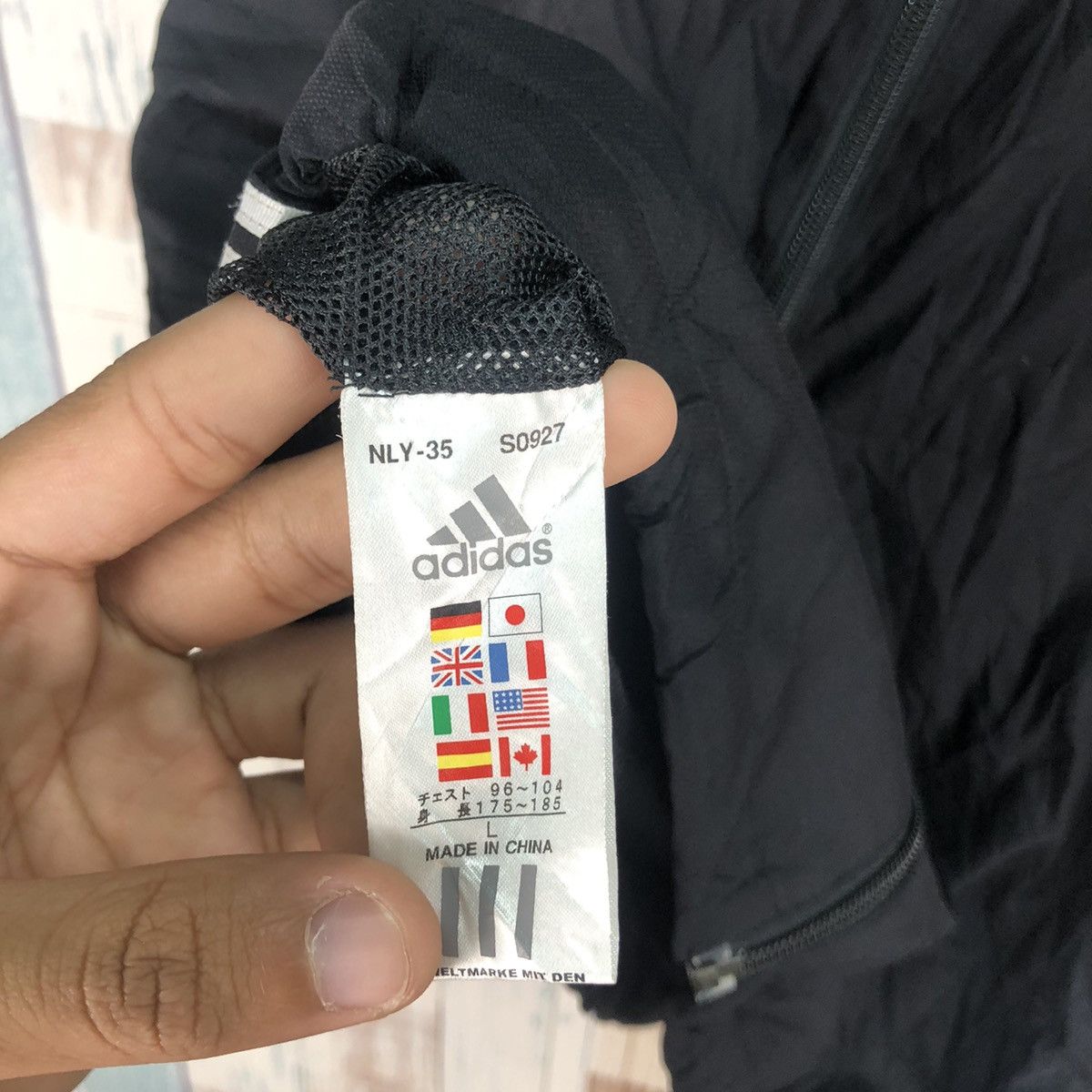 Adidas Adidas Windbreaker Vest Size US L / EU 52-54 / 3 - 6 Thumbnail