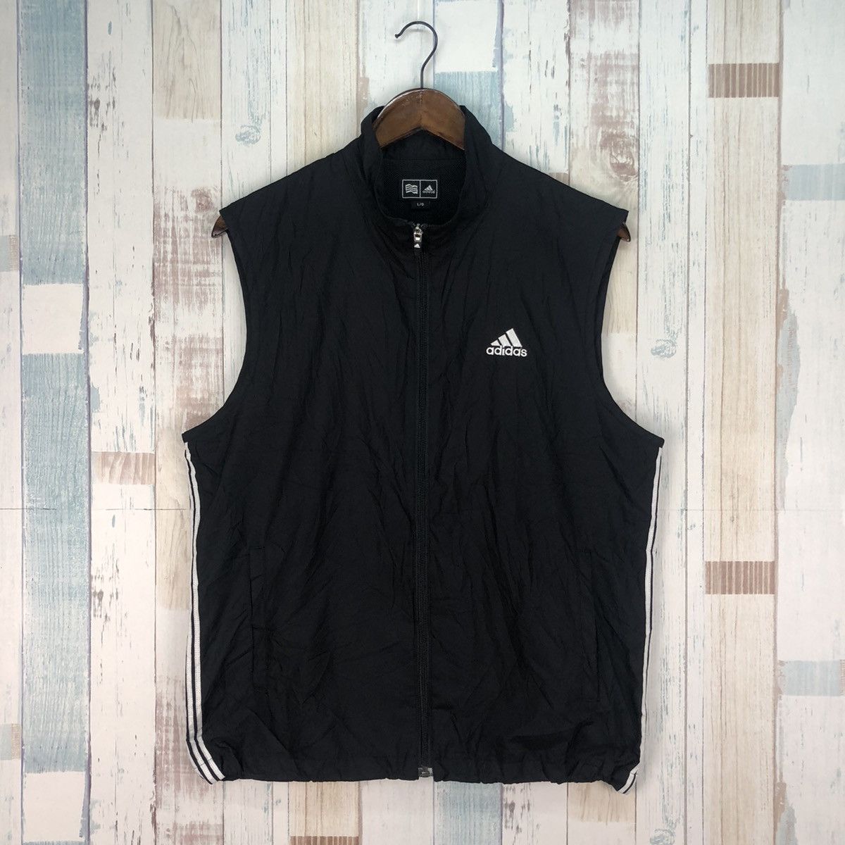 Adidas Adidas Windbreaker Vest Size US L / EU 52-54 / 3 - 1 Thumbnail