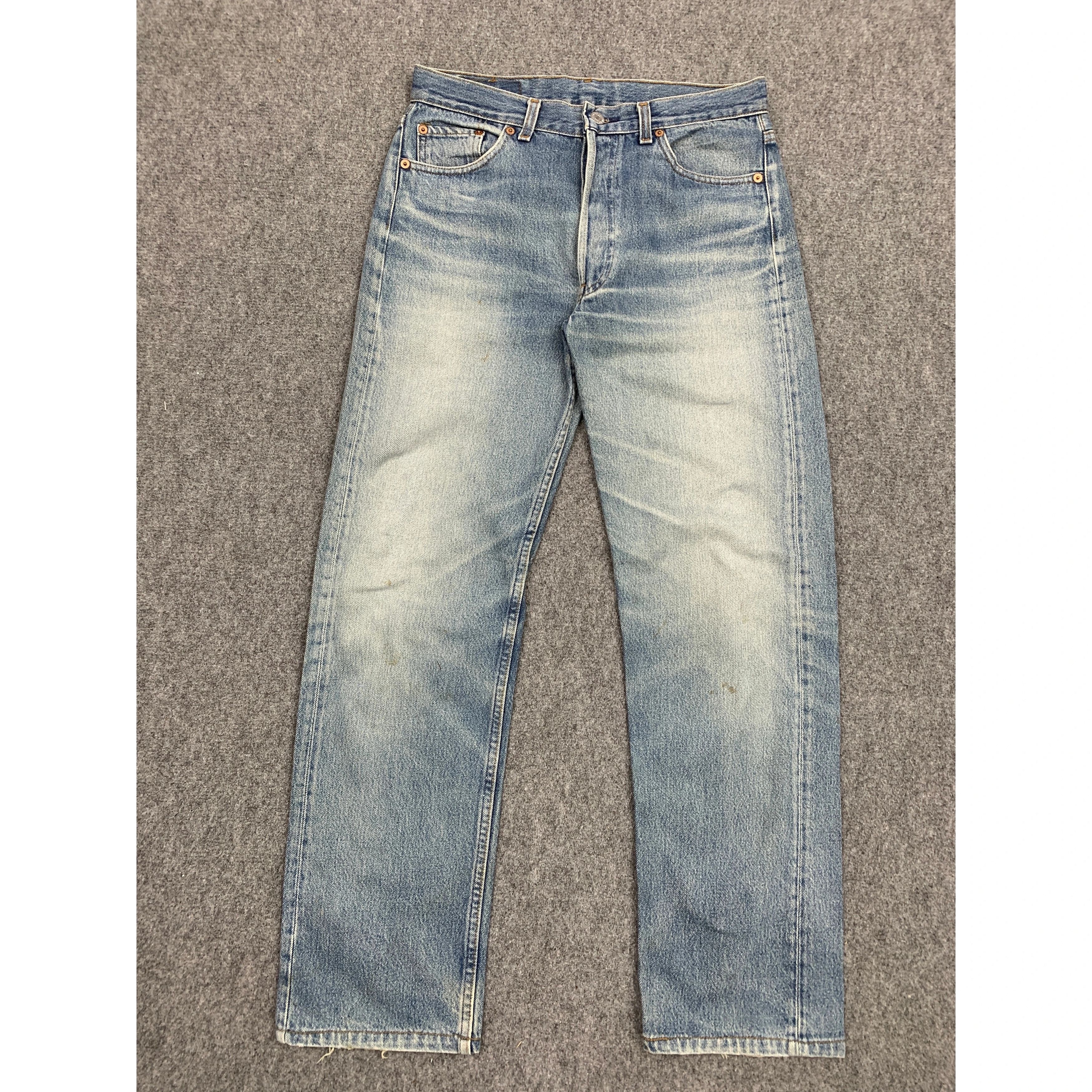 Levi's Vintage Levis 501 Sun Faded Jeans Size US 30 / EU 46 - 1 Thumbnail