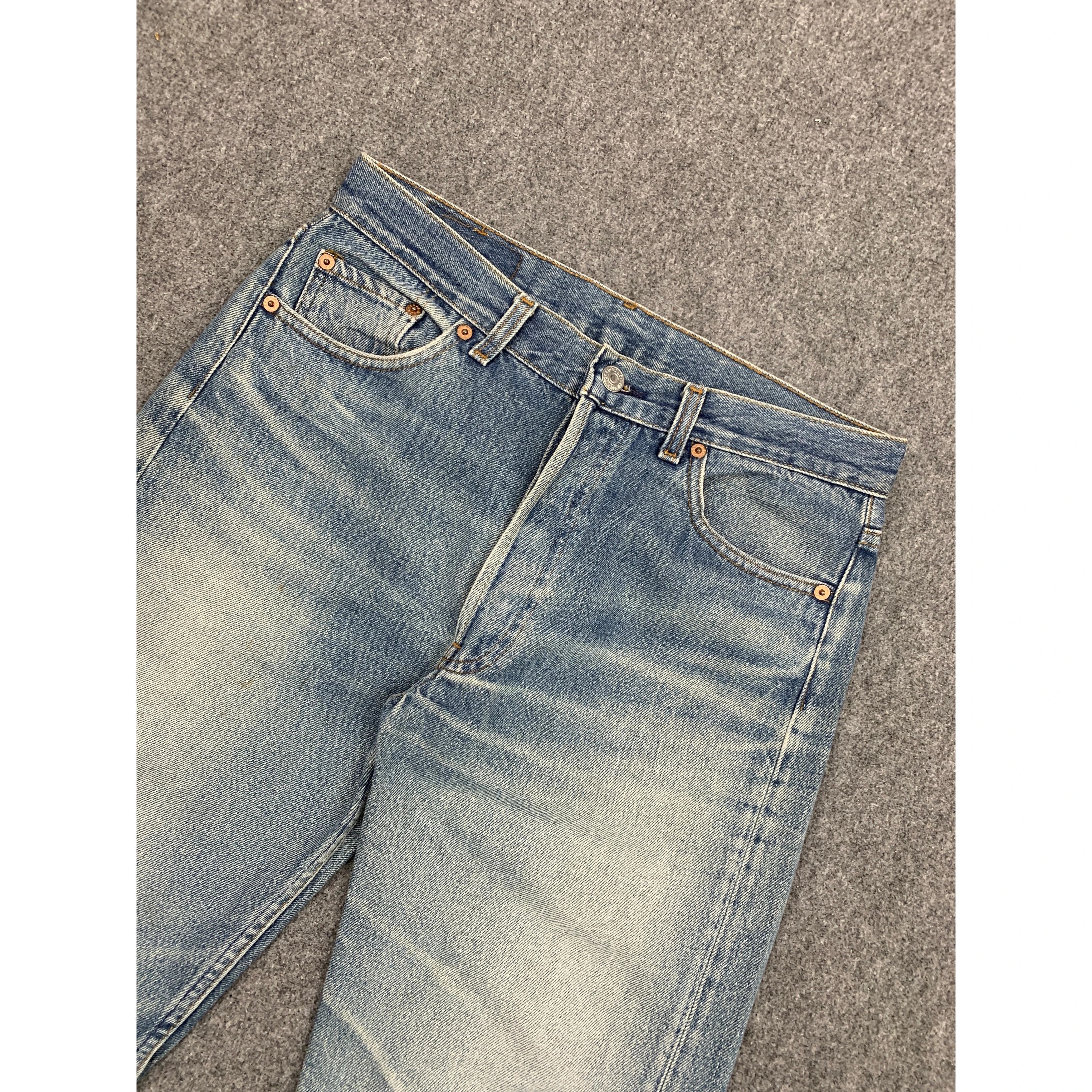 Levi's Vintage Levis 501 Sun Faded Jeans Size US 30 / EU 46 - 3 Thumbnail