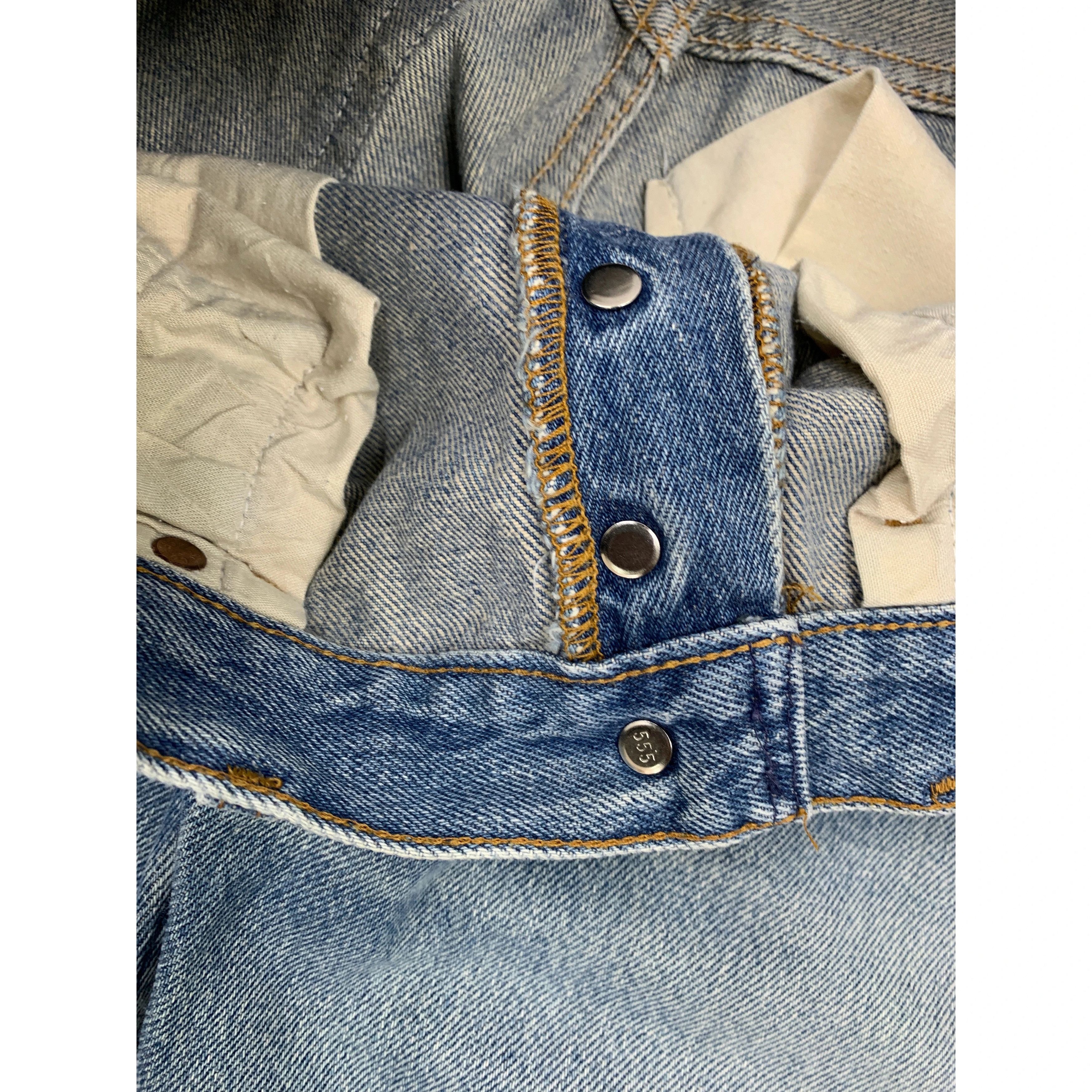 Levi's Vintage Levis 501 Sun Faded Jeans Size US 30 / EU 46 - 5 Thumbnail