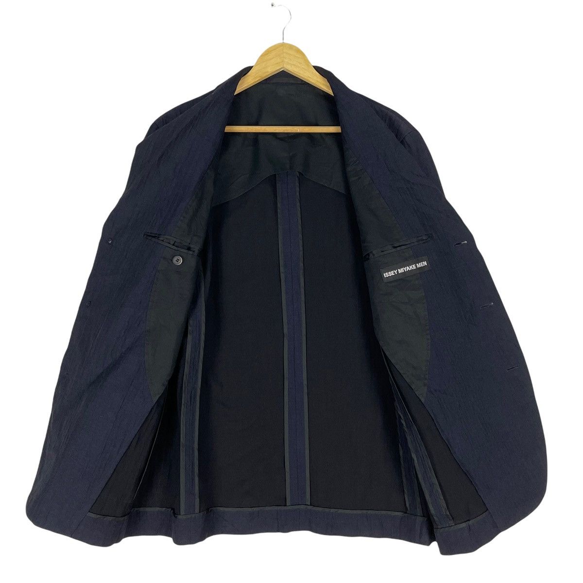 Issey Miyake 🔥ISSEY MIYAKE MEN BLAZER COAT Size 42L - 8 Thumbnail