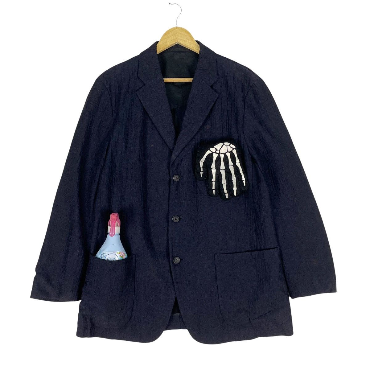 Issey Miyake 🔥ISSEY MIYAKE MEN BLAZER COAT Size 42L - 1 Thumbnail