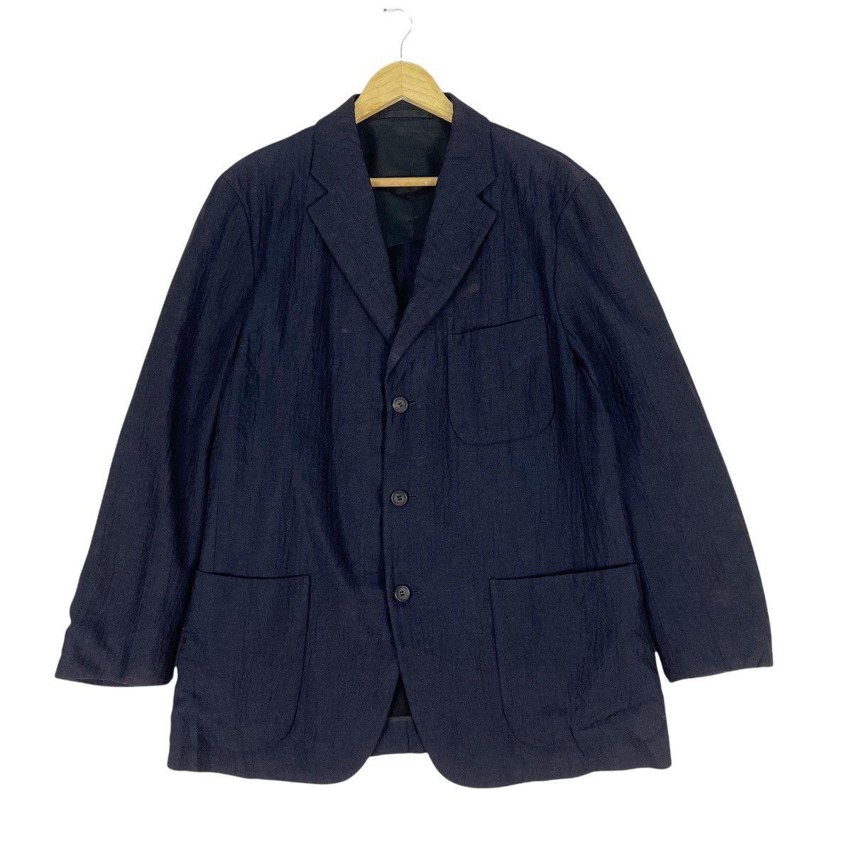 Issey Miyake 🔥ISSEY MIYAKE MEN BLAZER COAT Size 42L - 2 Thumbnail